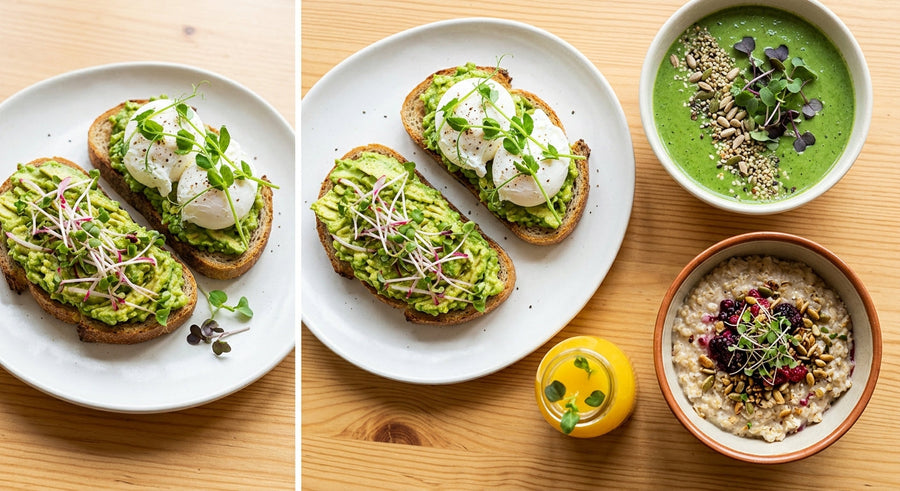 Micropousses au petit-déjeuner : 7 idées simples pour bien commencer la journée