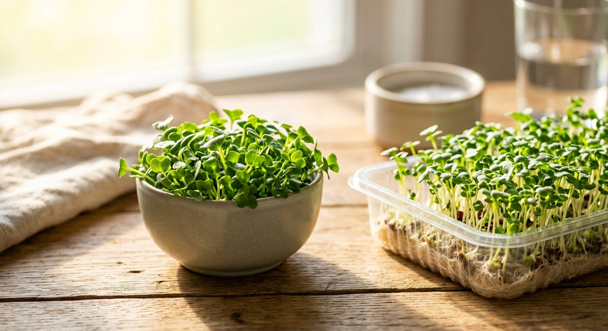 Micropousses de brocoli : goût, composition et culture à la maison