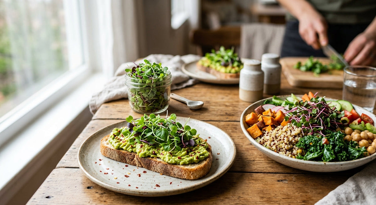 Micropousses et alimentation saine : comment les intégrer facilement à ses repas ?